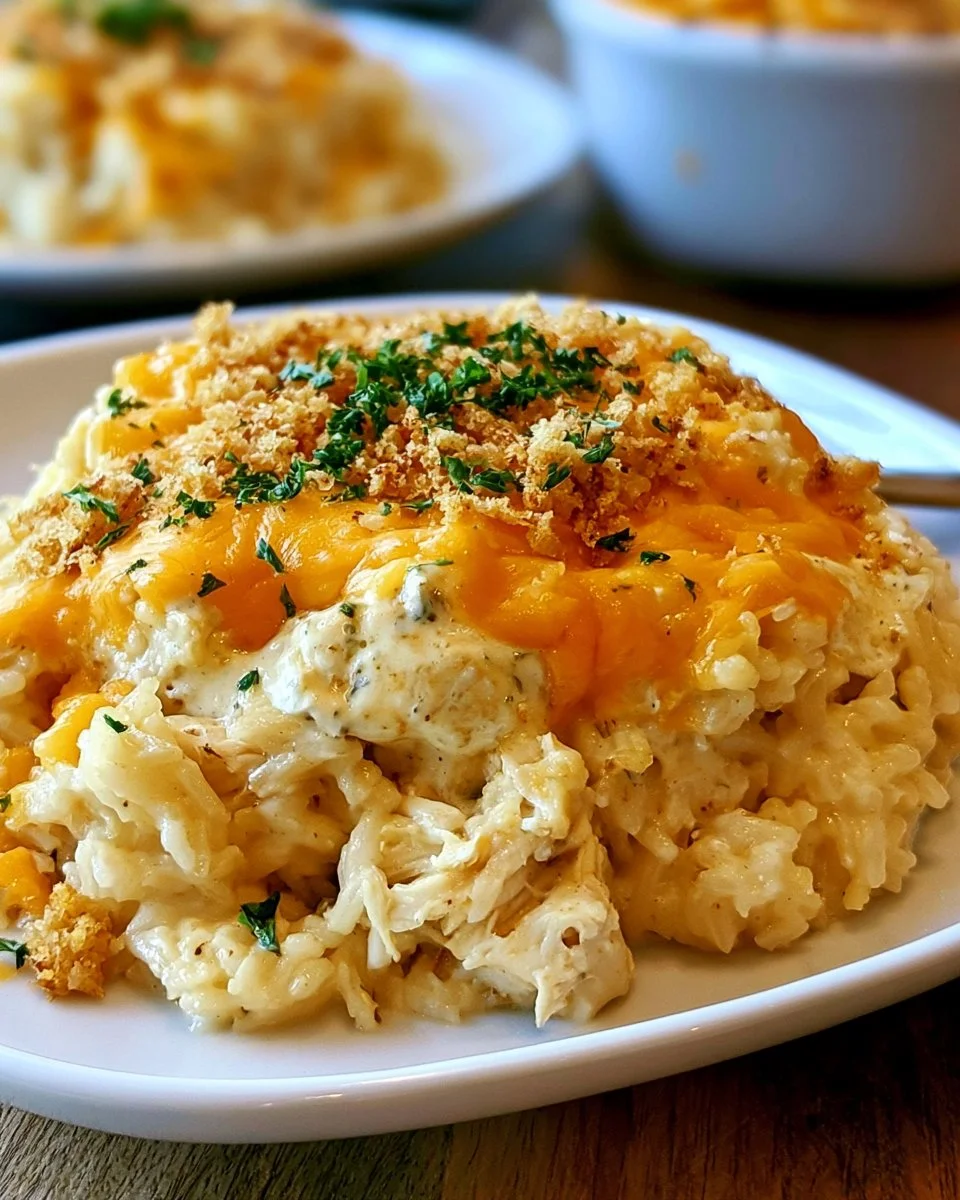 Angel Chicken Rice Casserole