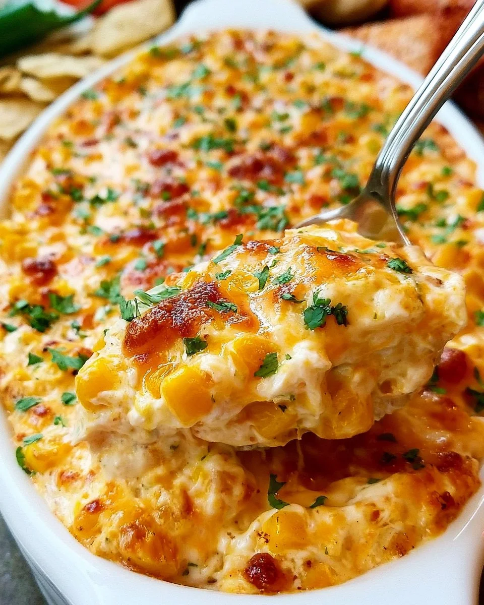 Baked Mexican Street Corn Dip