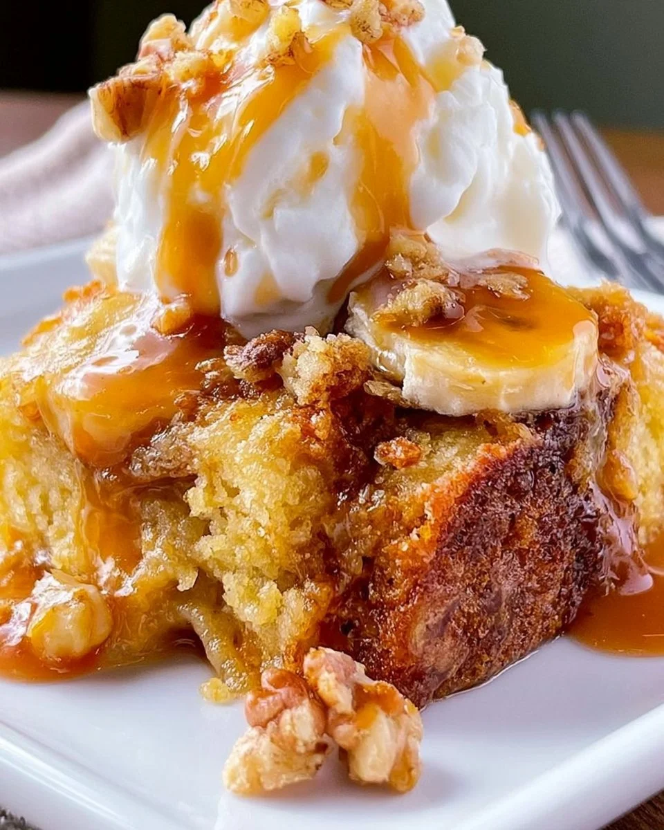 Banana Dump Cake