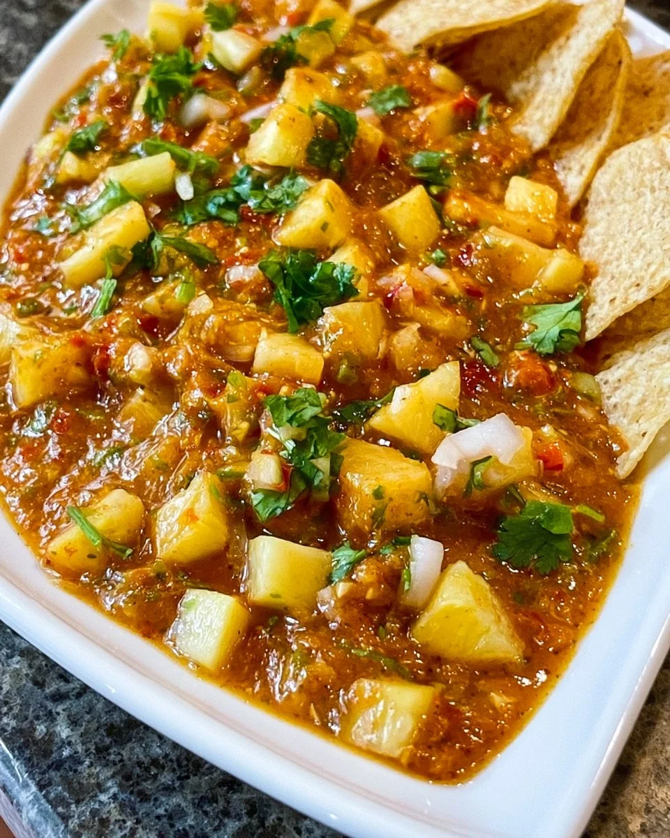 Chipotle Pineapple Salsa