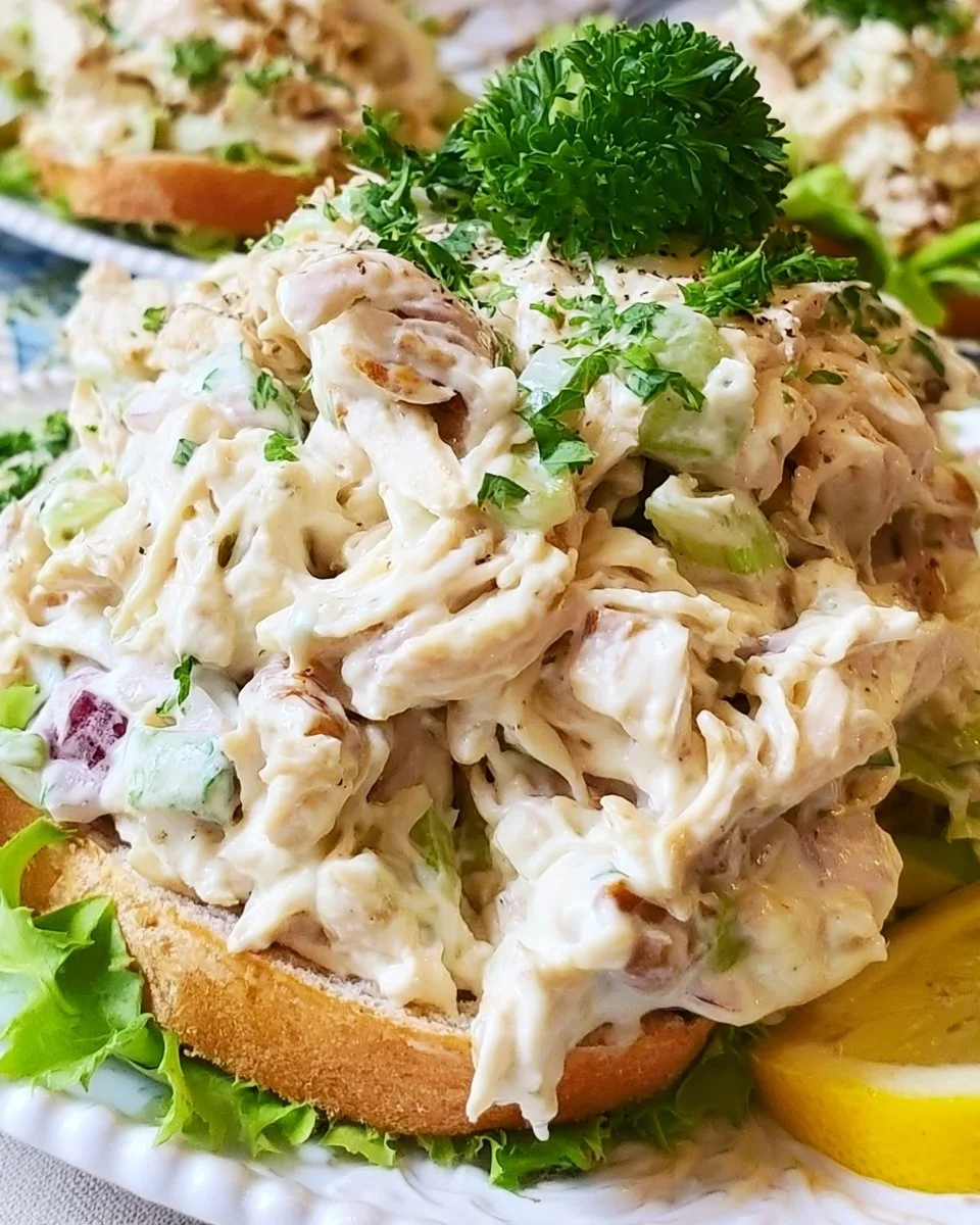 Classic Creamy Chicken Salad