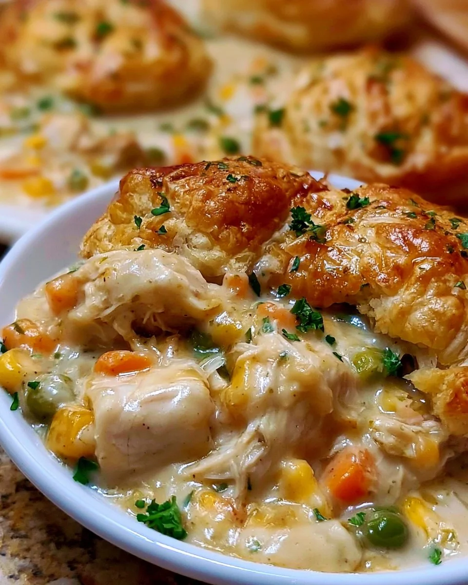 Cozy Crock Pot Chicken Pot Pie
