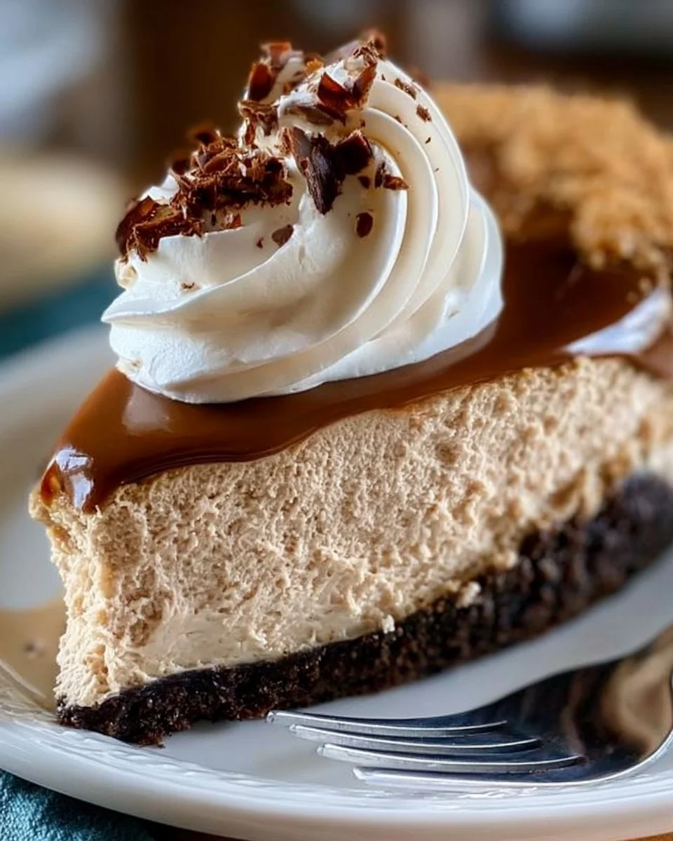 Creamy Coffee Cheesecake