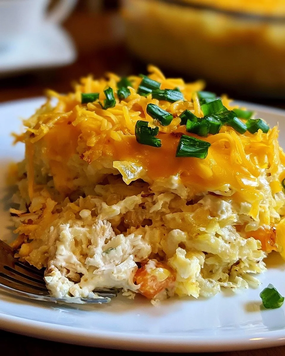 Hash Brown Chicken Casserole