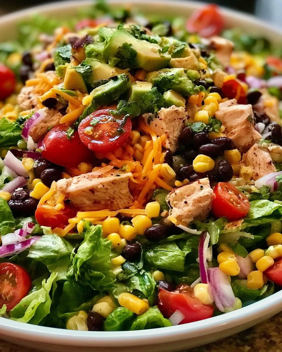 Southwest Chicken Chopped Salad